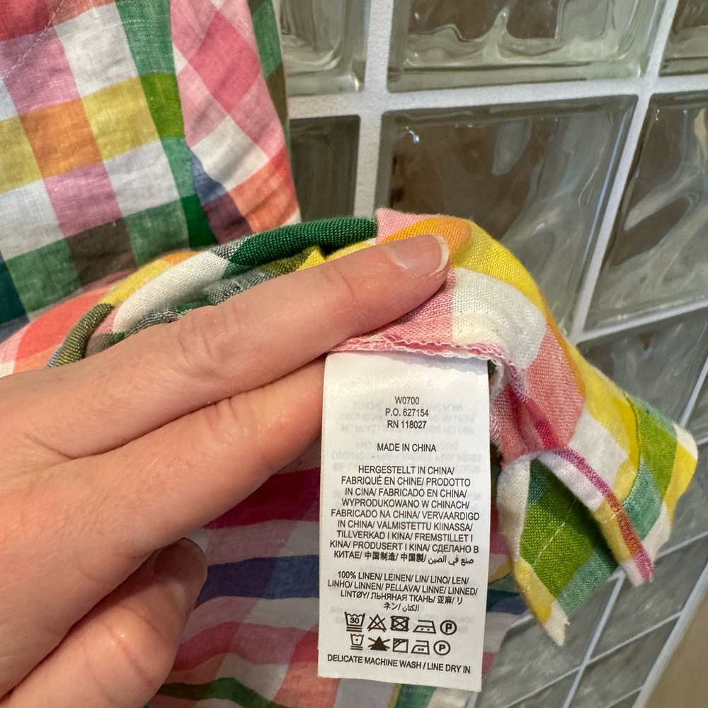 Boden Laurie linen top - Picture 6 of 7